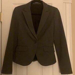 Express grey blazer